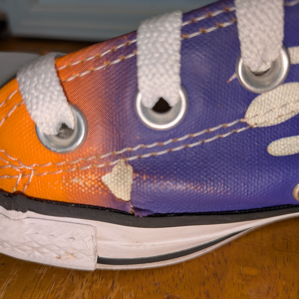 Converse Chuck Taylor All Star Flame High Top Sneakers Women’s 7.5 / Men's 5.5 - Picture 5 of 9